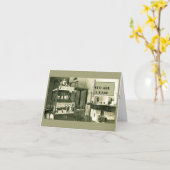 CARTE HAM RADIO SETUP 1930'S AMATEUR PHOTO (Fleur jaune)