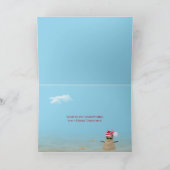 Carte Hamac de Noël tropical (Intérieur)