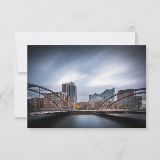 Carte Hamburg Allemagne (Devant)