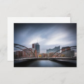 Carte Hamburg Allemagne (Devant / Derrière)