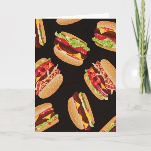 Carte Hamburgers (Devant)