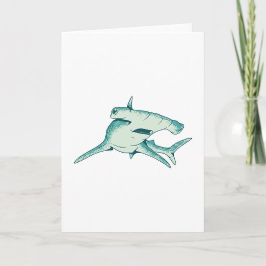 Carte Hammerhead shark (Devant)