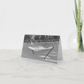 Carte Hammock in the Snow Notecards (Devant)
