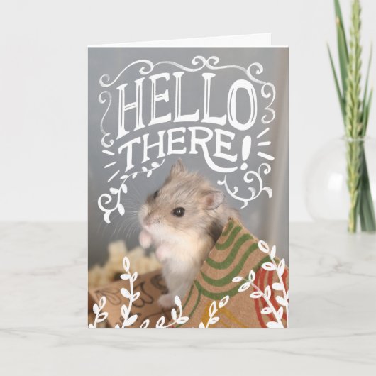 Carte Hammyville - Hamster Hello There (Devant)