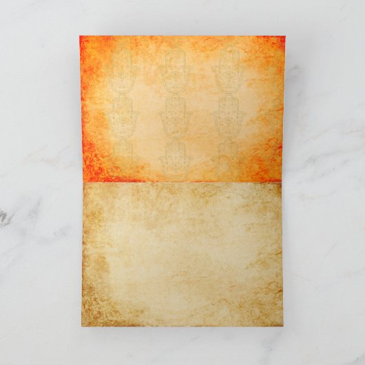 Carte Hamsa (Intérieur)