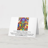 Carte Hamsa vintage Tapastry (Dos)