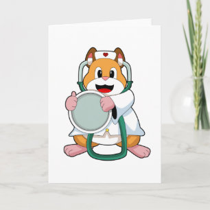 Carte Hamster en tant que docteur avec stéthoscope.PNG