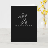 Carte Handball à Tokyo (Fleur jaune)