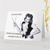 Carte Handbasket To Hell (Fleur jaune)