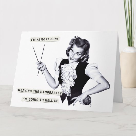 Carte Handbasket To Hell (Devant)