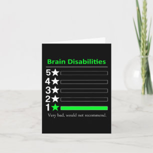 Carte Handicap cérébral Très mauvaise sensibilisation