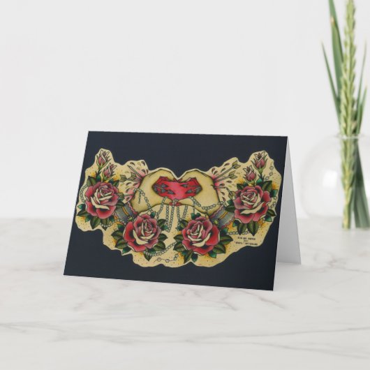Carte Hands et Roses (Devant)