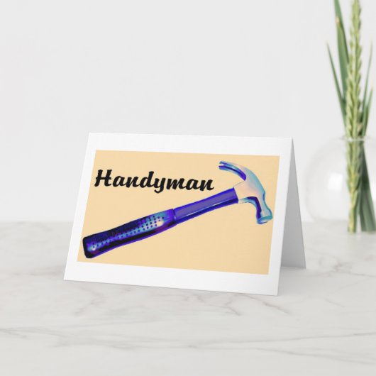 Carte Handyman (Devant)