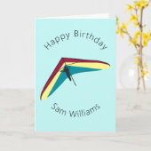 Carte Hang Gliding (Fleur jaune)