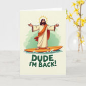 Carte Hang Loose Spiritual Surf Card (Fleur jaune)