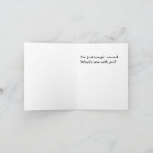 Carte Hangin autour de…. (Intérieur)