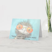 Carte Hank emu vous souhaite un joyeux anniversaire ! (Dos)