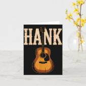 Carte Hank Folk Style Line Dancing Western Country Music (Fleur jaune)