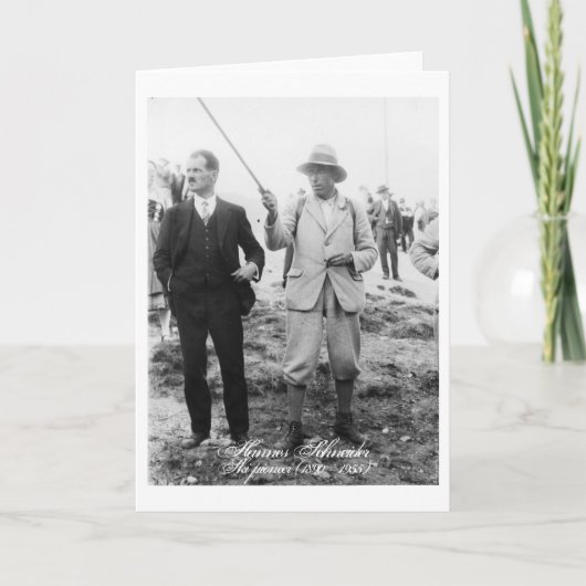 Carte Hannes Schneider (Devant)