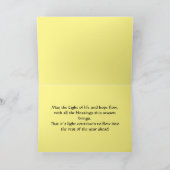 Carte Hanoukka (Intérieur)