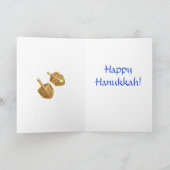 Carte Hanoukka (Intérieur)