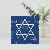 Carte Hanoukka (Debout devant)