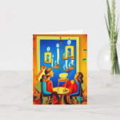 Carte Hanoukka 6 (Devant)