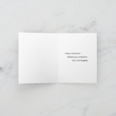 Carte Hanoukka 6 (Intérieur)