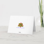 Carte Hanoukka amusante (Dos)