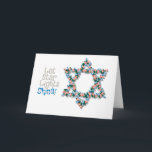 Carte Hanoukka de Noël<br><div class="desc">Cette carte vient de www.OurJewishCommunity.org qui mélange le judaïsme,  l'humanisme et la technologie.  Consultez notre congrégation en ligne.  Des cartes électroniques y sont également disponibles.</div>