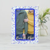 Carte Hanoukka Love & Light Photo (Debout devant)