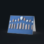 Carte Hanoukka Menorah<br><div class="desc">Créez votre Carte de Vacances customisée avec nous ! Remplissez vos souhaits de carte de vacances en insérant votre propre message, une photo de famille ou gardez-la comme elle est! Une partie du produit de la carte de vacances ira à la Fondation BoatUS pour la sécurité nautique et l'eau potable....</div>