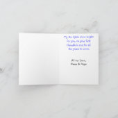 Carte Hanoukka pour bébé (Intérieur)