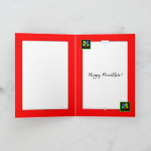 Carte Hanoukka Shalom Sur Terre (Intérieur)