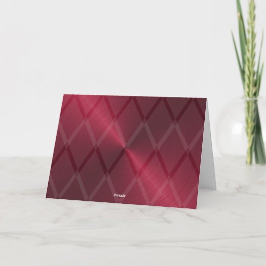 Carte Hanoukka Silver Menorah (Dos)