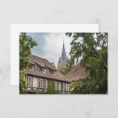 Carte Hanover Allemagne (Devant / Derrière)