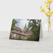 Carte Hanovre Allemagne (Fleur jaune)