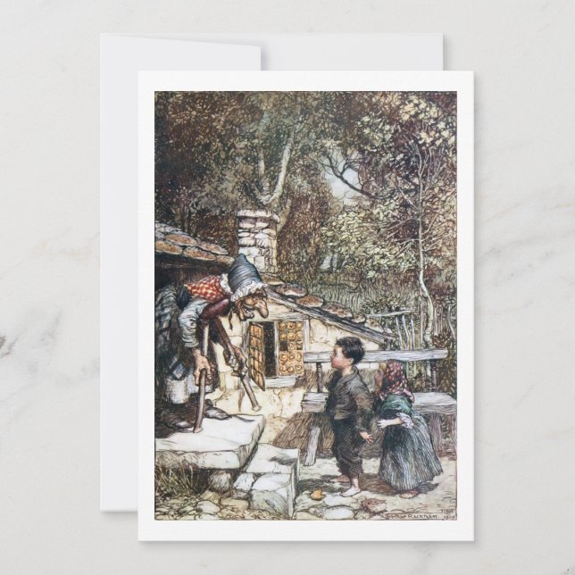 Carte Hansel & Grethel rencontrent la sorcière (Devant)