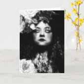 Carte hanté (Fleur jaune)