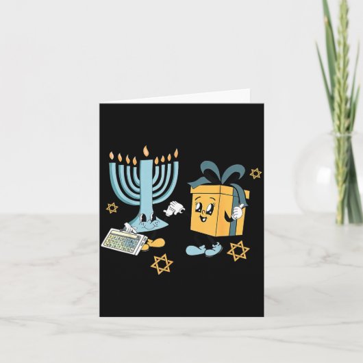 Carte Hanukkah Aac Speech Therast Slp Communication Acce (Devant)