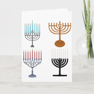Carte Hanukkah Judaïsme Juif Religion