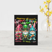 Carte Hapness Allaround Gnome Happy Valentine St Patrick (Fleur jaune)