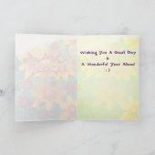 Carte HappBee Anniversaire 5 x 7 (Intérieur)