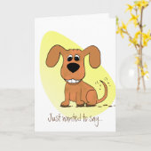 Carte Happee Mudder's Day (Fleur jaune)