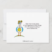 Carte Happiness_Flat 7"x5" (Dos)