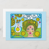 Carte Happiness_Flat 7"x5" (Devant / Derrière)