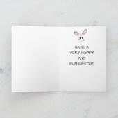 CARTE HAPPPY EASTER **NIECE** (Intérieur)