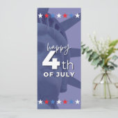 Carte #Happy4thOfJulyFlatCard (Debout devant)