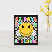 Carte Happy 67th Day Of School Vibes Smile Face 67 Days  (Fleur jaune)