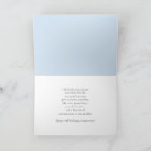 Carte Happy 7th Wedding Anniversary Laysan Albatross (Intérieur)